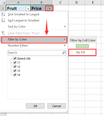 get rid of fill color in excel for mac when delete or no fill doesn
